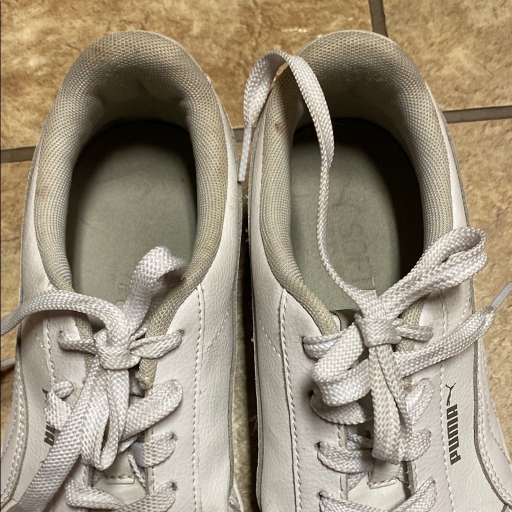 Women’s Puma Classic White Size 11 Sneakers Preppy Activewear Lifestyle - Picture 4 of 10